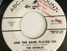 Northern Soul 45 The Spindles PROMO And The Band Played On