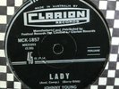 JOHNNY YOUNG Lady /Good Evening Girl  45 CLARION OZ Bee Gees VANDA YOUNG RARE 7