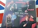 The Damned Love Song French Reissue sleeve PUNK sticker TRANS BLUE VINYL