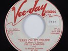 R&B Doo Wop 45 EL DORADOS Tears On My Pillow VEE-JAY promo HEAR