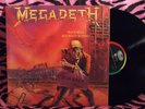 Megadeth Peace Sells LP 1st US Press Capitol Thrash Metal VG+/VG Inner