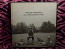 George Harrison All Things Must Pass 3xLP Box Inner EX vinyl & poster VG Box