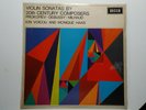VIOLIN SON DEBUSSY MILHAUD ION VOICOU MONIQUE HAAS SXL 6351 WBG 1ED UK LP M-