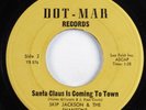 Doo Wop 45 SKIP JACKSON & SHANTONS Santa Claus Is Coming To Town DOT-MAR HEAR