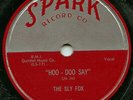 HEAR - Rare Blues 78 - The Sly Fox - Hoo-Doo Say - Spark # 108
