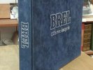 JACQUES BREL - coffret Luxe En Velours 14 Lp 33 Tours - EN TRES BON ETAT