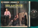 TAS   BELAFONTE At Carnegie Hall RCA Living Stereo LSO 6006 12s/17s/10s/13s VG++