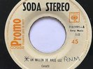 SODA STEREO • un millon de años luz •  45 PROMO • COSTA RICA PRESS