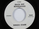 Rock 45 RINGO STARR Back Off Boogaloo VG+ promo HEAR