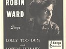 ROBIN WARD--TEEN PICTURE SLEEVE + 45--(LOLLY TOO DUM/LOSER'S LULLABY)--PS--PIC