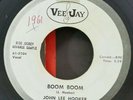 John Lee Hooker Vee Jay 438 BOOM BOOM (GREAT BLUES PROMO 45) MAKE OFFER VG++