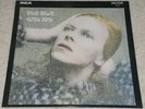 DAVID BOWIE Hunky Dory RARER EARLY UK Pre-Mainman EX+ LP, PLAYS SUPERBLY + INNER