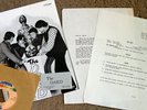 THE DARD Hustlers Florida garage psych rock Evolution 45 + promo pack flyer card