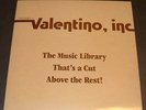 THOMAS VALENTINO, inc    MUSIC LIBRARY    RECORD with BOOKLETS    GOOD CONDITION