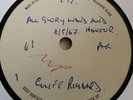 Cliff Richard 7 Inch Emidisc Acetate.. All Glory Laud And Honour