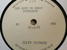 Cliff Richard Emidisc Acetate .. God Rest Ye Merry Gentlemen