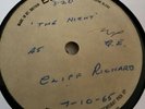 Cliff Richard Emidisc Acetate .. The Night