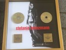 Stefanie Heinzmann Gold Award goldene Schallplatte Masterplan + mean man - VIVA