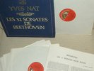 YVES NAT*BEETHOVEN*COMPLETE PIANO SONATAS*11LP BOX  SEMI-CIRCLE MONO*MOSTLY  NM*