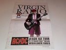 VIRGIN RADIO MAGAZINE -   AC / DC - BLACK ICE TOUR IN THE ITALIAN LANGUAGE