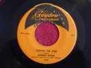 JOHNNY RIVERS You're The One 45 rpm Guyden 1958 Rockabilly Rock N Roll