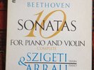 Szigeti & Arrau Beethoven Violin Sonatas Vanguard US Mono 4LP box SRV300-3 NM/EX
