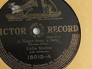 Cal Stewart - 78rpm single 10-inch –Victor #16012 Eddie Morton