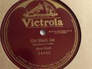 Alma Gluck - 78rpm single 12-inch – Victrola #74442 Old Black Joe