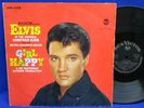 LP ELVIS PRESLEY - GIRL HAPPY // GERMAN BLACK RCA-VICTOR LPM-3338 **** MONO ****