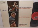 ASD 655 Elgar Cello Concerto Jacqueline Du Pre LSO Sir John Barbirolli B&W