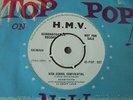 Adam Faith - High School Confidential 1958 UK 45 HMV DEMO w/RUSH SLEEVE
