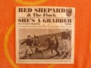 RED SHEPARD & THE FLOCK She's A Grabber 45 rpm PICTURE SLEEVE ONLY Philips 1966