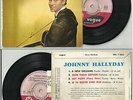 JOHNNY HALLYDAY 9ième 45 t Vogue 4 titres A NEW ORLEANS Hey Pony + 2 France