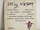 VARIOUS Cry For Vietnam RARE PRIVATE FOLK Sound News LP '71 Nadia Cattouse