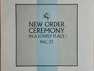 New Order / Joy Division - Ceremony 12'' EP (FACTORY 1983)