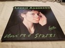 LAURIE ANDERSON United States Live 5 LP Vinyl Record Box Set