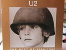 U2 THE BEST OF 1980 - 1990 ITALY ISLAND PROMO ONLY CARDBOARD SHOP DISPLAY