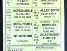 Deftones  Early Concert Poster '94 Pre Record Deal California Local