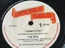 THE WHO...SUBSTITUTE / I CAN SEE FOR MILES - - Rare 1978 New Zealand  7