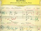 STOCKHAUSEN Mantra by Alfons & Aloys Kontarsky Piano LP DGG 2530208