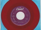 Beatles 45 single COLORED Vinyl Red - Strawberry Fields Forever