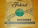 DOO WOP 78 RPM - THE LAMPLIGHTERS - FEDERAL 12176 - 