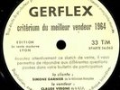 DICK RIVERS Tu n'es plus là Rare Ltd 7 Gerflex 1964