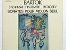 LUBEN YORDANOFF - BARTOK, HINDEMITH, STRAVINSKY violin LE CHANT DU MONDE LP NM