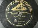 SILAS LEACHMAN Whoa Dar Mule VICTOR MONARCH 801 1-sided PRE-WAR FOLK 10