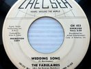 FABULAIRES doowop 45 strong VG+ CHELSEA promo WEDDING SONG Lonely Days Nights DL
