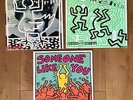 KEITH HARING ART COVER VINYL - Original - 1983 - 1984 - 1986