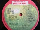 Beatles 2x LP Red Album 1962-1966 UK Apple 1st press FACTORY SAMPLE -1 -1  -3 -1