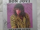 BON JOVI - Dead or Alive. Recorded in their 1987 US Tour. Signed by 4 members