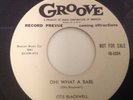 OTIS BLACKWELL - OH WHAT A BABE / HERE AM I - GROOVE PROMO 0034. VG++. JKELLY
